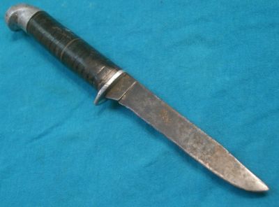 antique bowie k2 skinner knife hunting western cut west