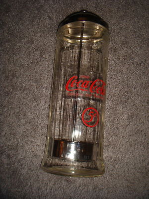 Vintage Heavy Glass Coke Coca Cola Straw Dispenser Antique Price