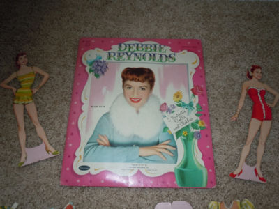 Vintage Original Debbie Reynolds Paper Dolls 1957 Whitman Antique