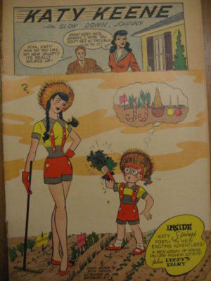 Vintage Katy Keene Comic Book By Bill Woggon With Paper Doll