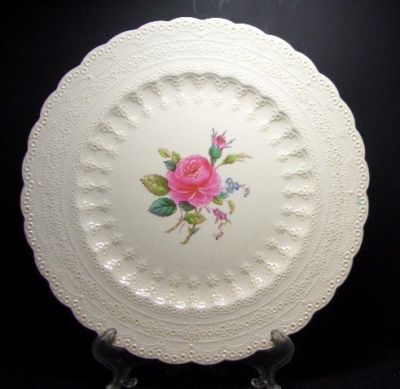 BEAUTIFUL COPELAND SPODE BILLINGSLEY ROSE LUNCHEON PLATE Pink Crz