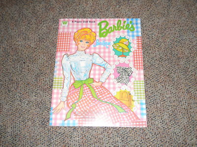 Barbie Paperdoll Book Uncut 1973 Antique Price Guide Details Page