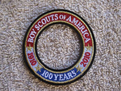 Boy Scout Bsa Year Anniversary Centennial World Crest