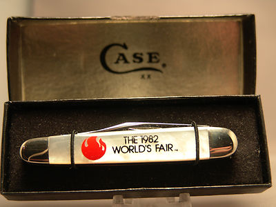 CASE XX Genuine Mother Of Pearl 1982 Worlds Fair 079 Pattern From 1979