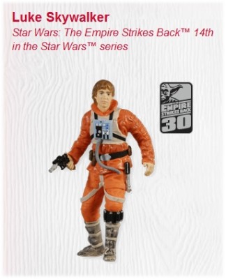 Hallmark Luke Skywalker Star Wars Empire Strikes Back New Series