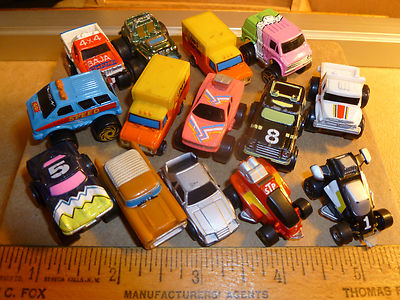 Toy Galoob Micro Machine Car Lot Vintage Trucks Baja Hot Rods Big