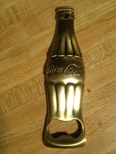 Brass Coca Cola Bottle Shaped Bottle Opener Antique Price Guide