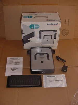 TECHKO MAID ROBOT MOPPING MACHINE RM403 IN BOX WITH INSTRUCTION BOOKLET