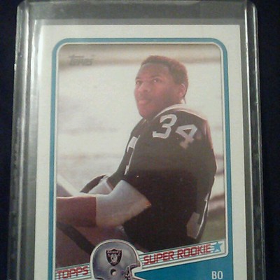 Topps Bo Jackson Rookie Card Antique Price Guide Details Page