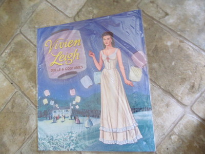 1980 UNCUT Merrill Vivien Leigh Paper Dolls Art By Marilyn Henry