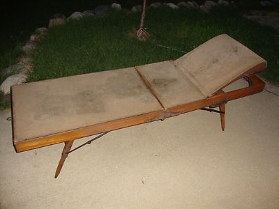 Antique S Wood Embalming Table Drying Doctors Tool Blood Stained