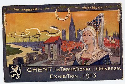 EXPOSITION UNIVERSELLE ET INTERNATIONALE 1913 WORLD S FAIR GHENT