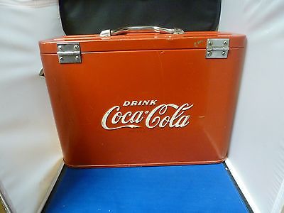 Vintage Coca Cola Airline Cooler With Bottle Opener Real Nice Condition