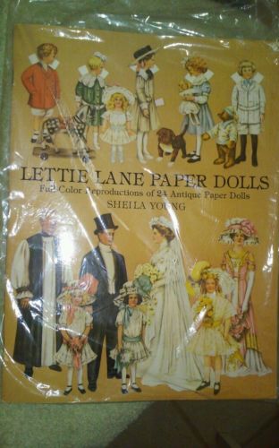 Lettie Lane Paper Doll Book 1981 16 Pages Of Repro Lettie Lane