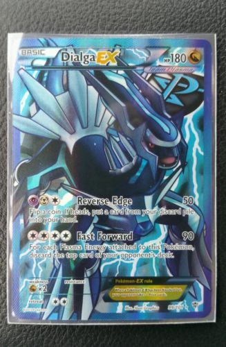 Dialga Ex Full Art Holo Rare Nm M Plasma Blast Pokemon Cards