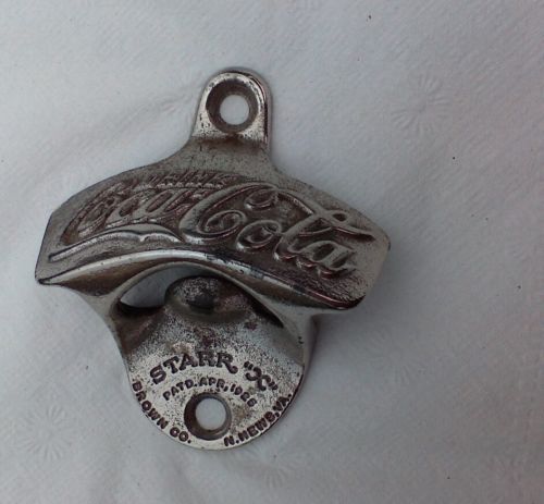 Old Vintage Drink Coca Cola Starr X Wall Mount Bottle Opener N