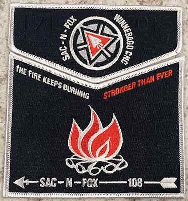 Boy Scout Noac Sac N Fox Lodge Oa Centennial Flap Uniform