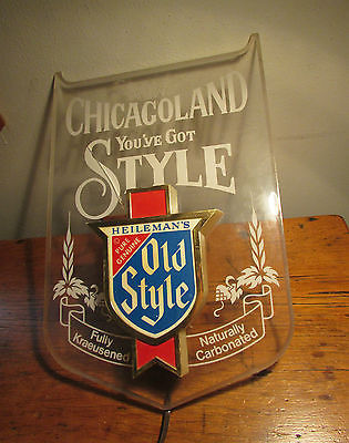 old style beer merchandise