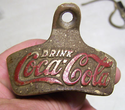 Vintage Drink Coca Cola Starr X Wall Mount Bottle Brown Co