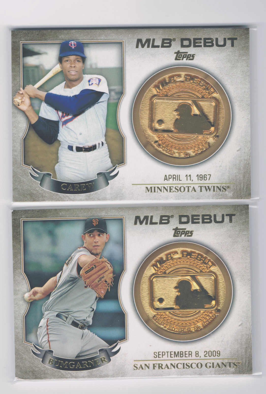 2016 Topps Series 2 Rod Carew MLB Debut Medallion MLBD2M 29