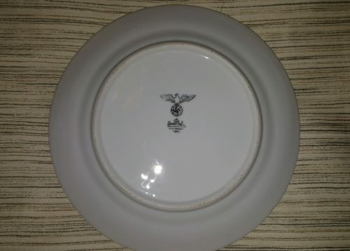nazi china plate