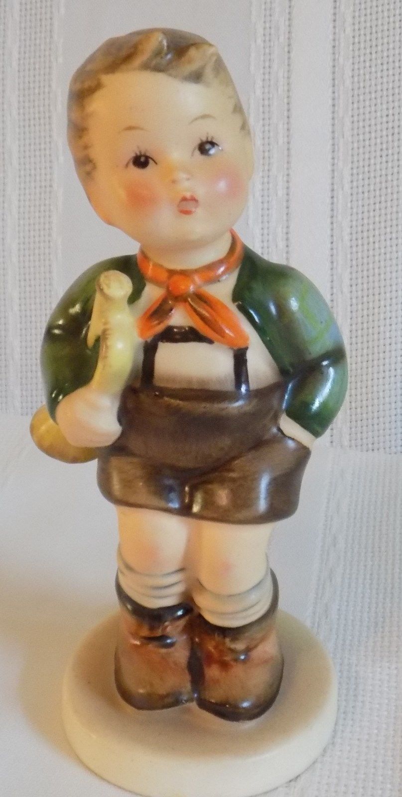 Vintage Hummel Goebel 5 Tall Trumpet Boy Figurine 9 7 TMK 2 Or 3