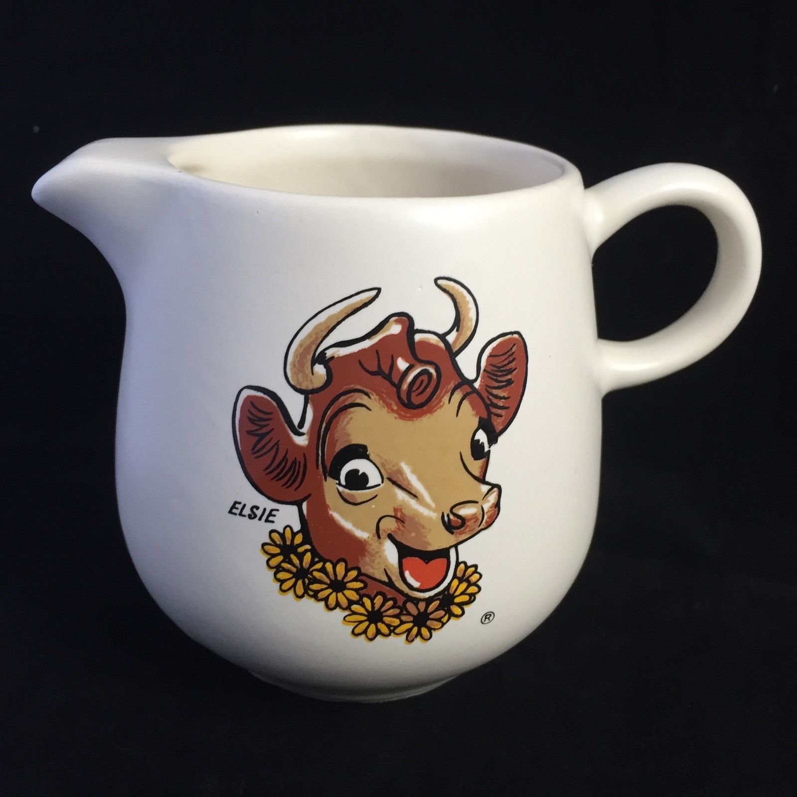 Mccoy Borden S Elsie The Cow Creamer Pitcher High Great Rare Item