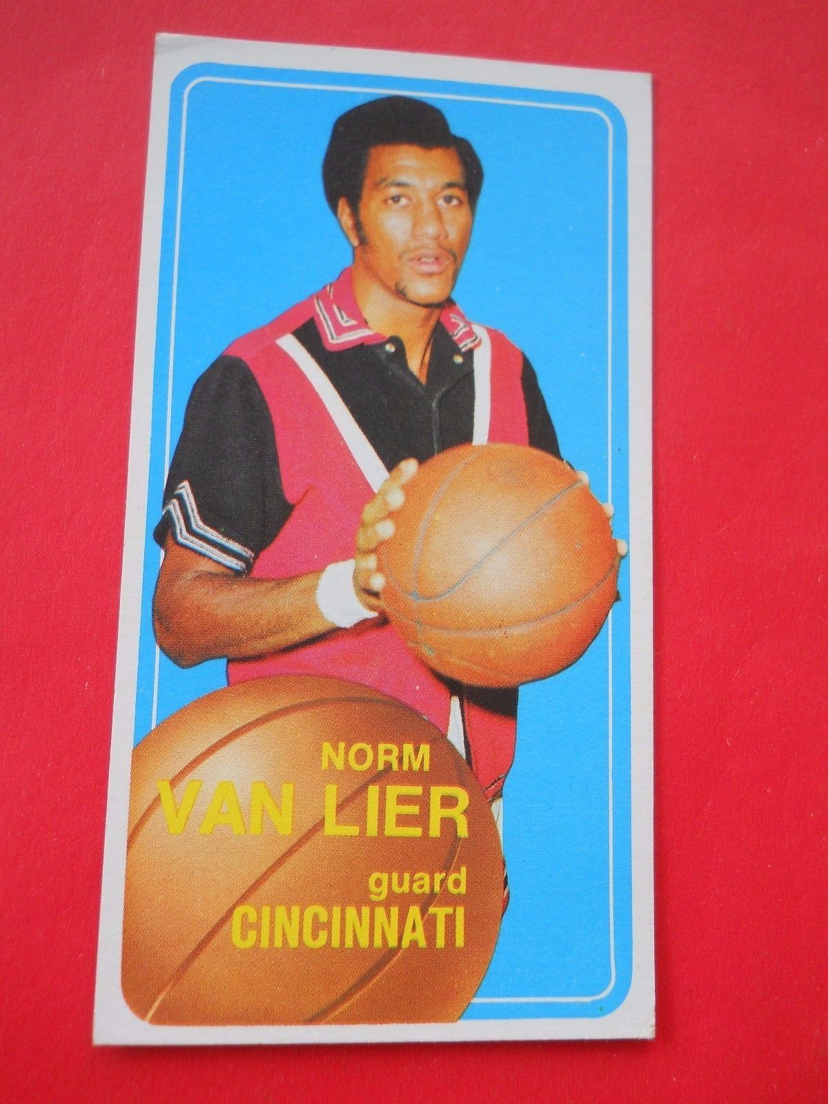 Norm Van Lier Topps Basketball Card Cincinnati Guard