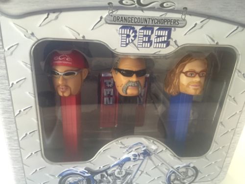 ORANGE COUNTY CHOPPERS PEZ P E Z Occ COLLECTOR SET Nisb NEW IN SEALED