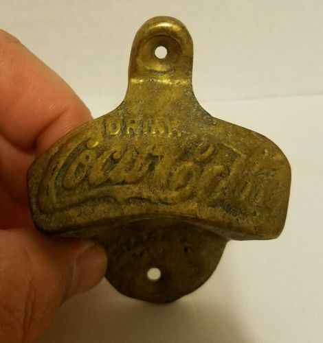 Brass Coca Cola Bottle Opener Antique Price Guide Details Page