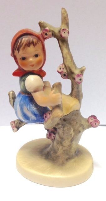 Goebel Hummel Figurine Apple Tree Girl Tmk Tall