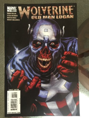 Wolverine Old Man Logan Mark Millar Steve Mcniven Marvel U