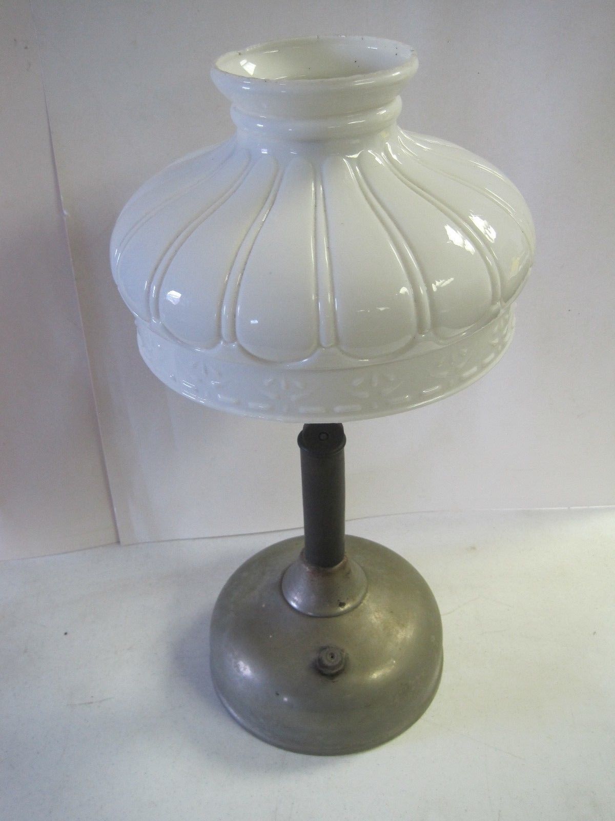 Vintage Coleman Quick-Lite Gas Lantern Camping Table Lamp ...