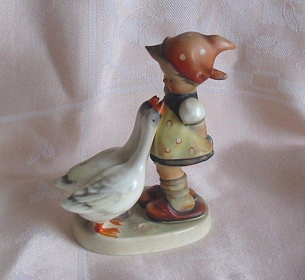 Vintage Hummel Goebel Goose Girl Figurine Tmk3 A F Antique Price Guide Details Page