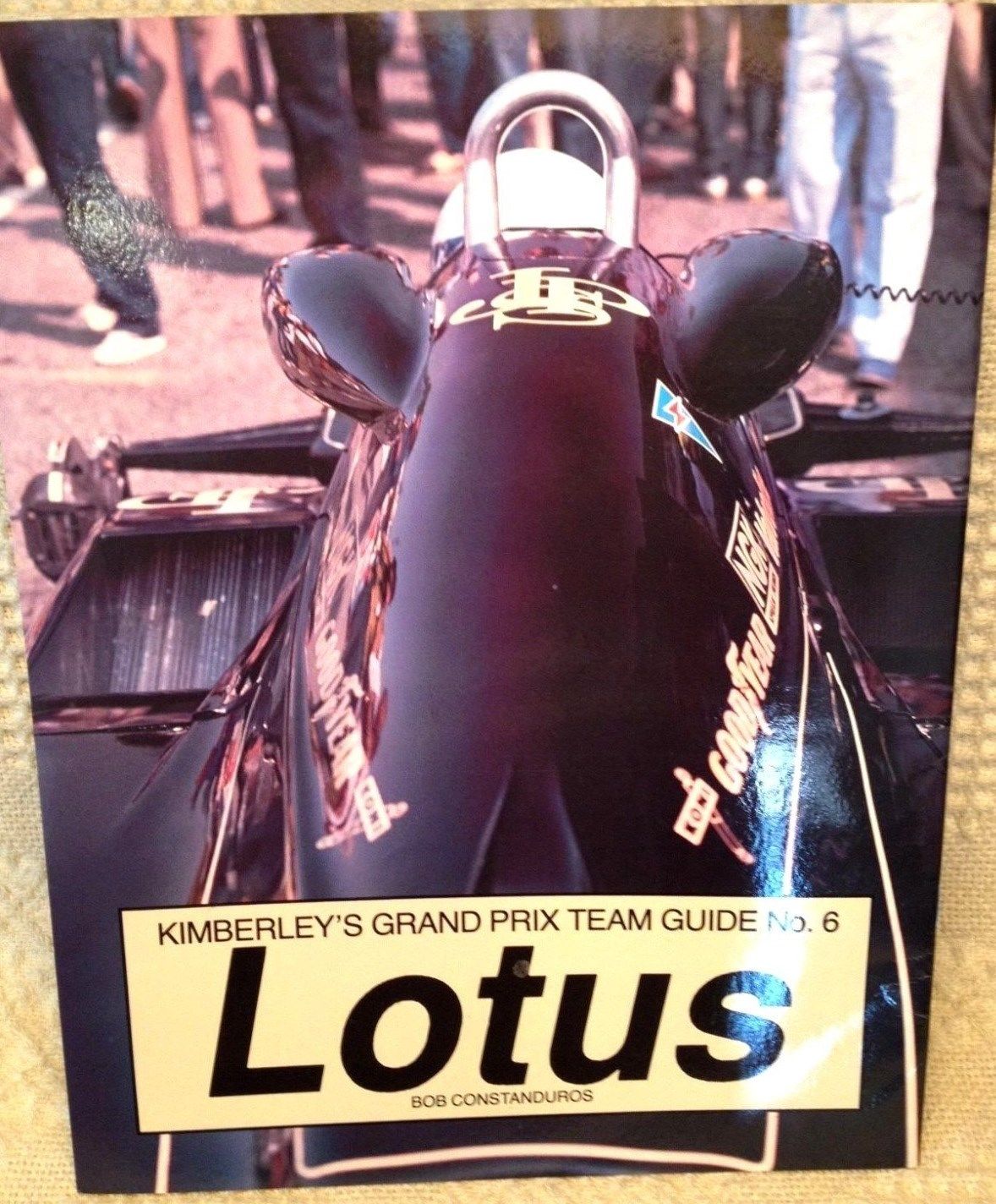 Lotus Formula1 Team Guide Mario Andretti Jim Clark Graham Hill