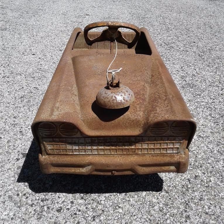 vintage murray fire chief pedal car