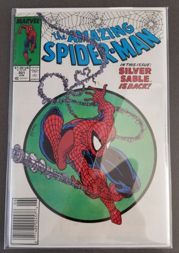 Amazing Spider Man Todd Mcfarlane Silver Sable Appearance Upc