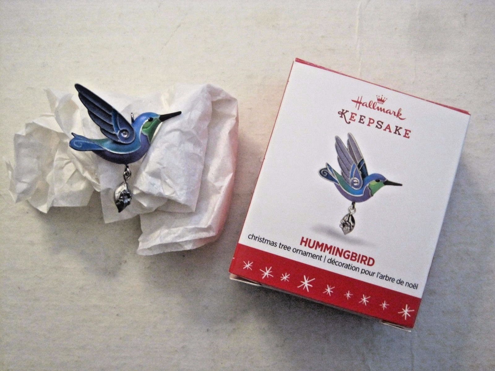 2016 Hallmark Keepsake Beauty Of Birds Miniature Hummingbird Ornament