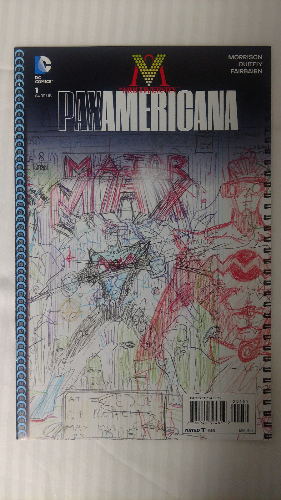 Multiversity Pax Americana 1 100 Variant VF NM Grant Morrison