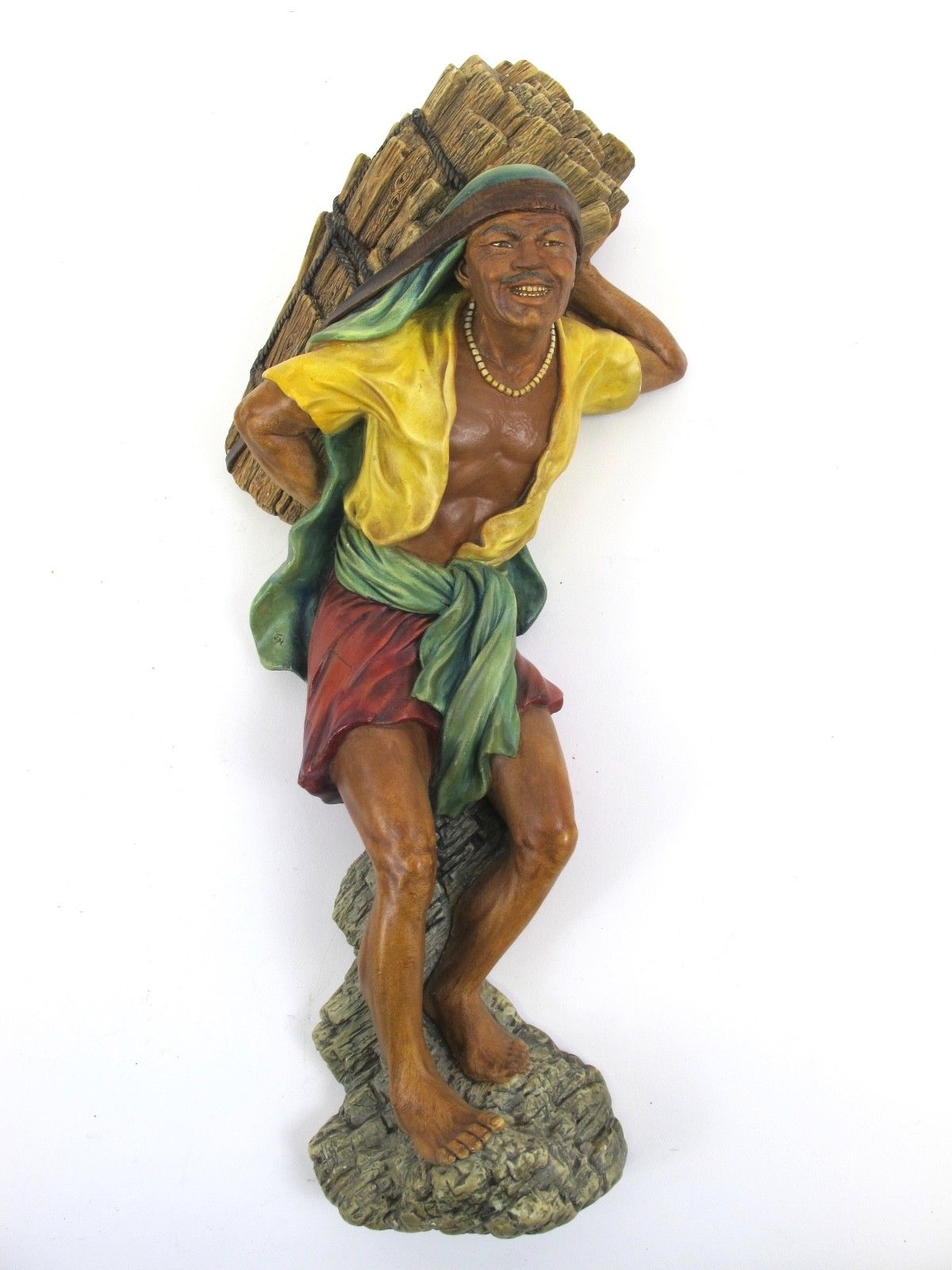 Sherpa Bossons Head Chalkware Wall Hanging Antique Price Guide