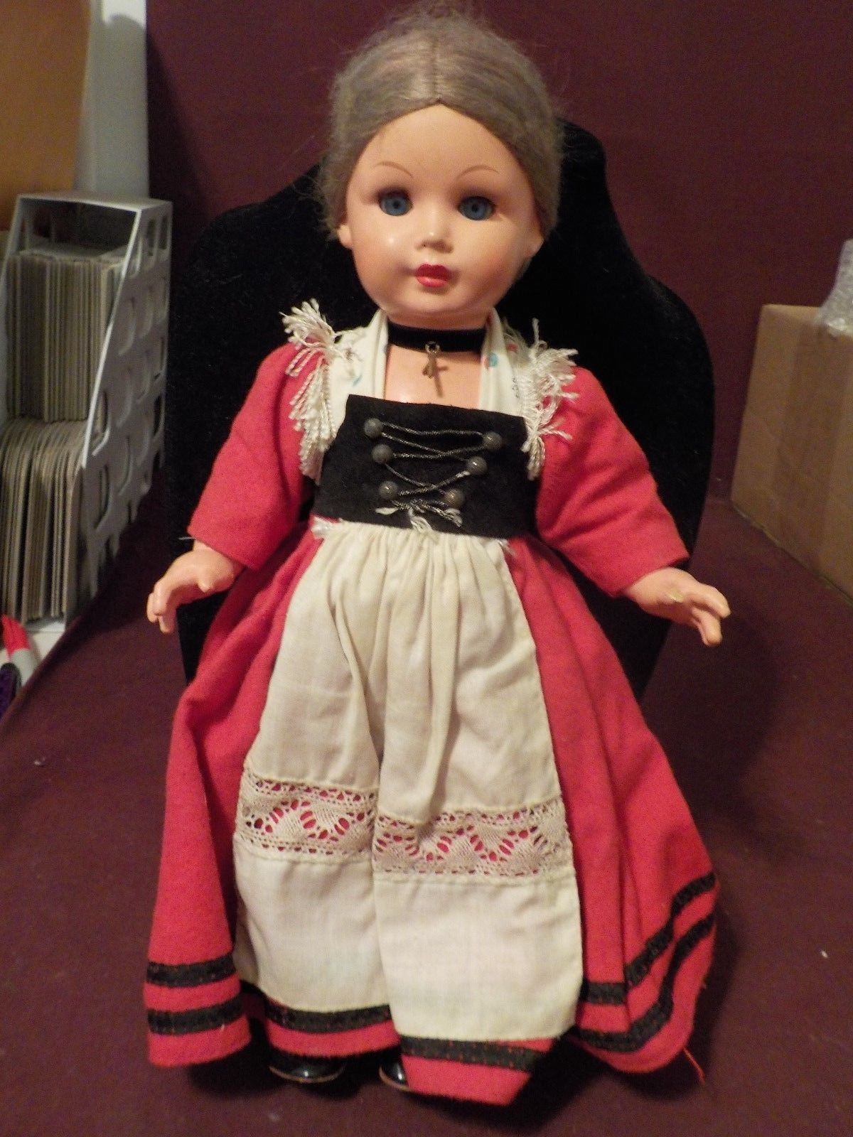 ANTIQUE 1920 1930 GERMAN DOLL MARKED 800130 MMM MA E MAAR RED