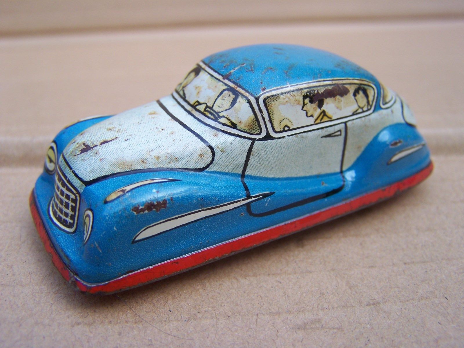 Technofix Made In Western Germany Vintage Tinplate Penny Toy Car Ge