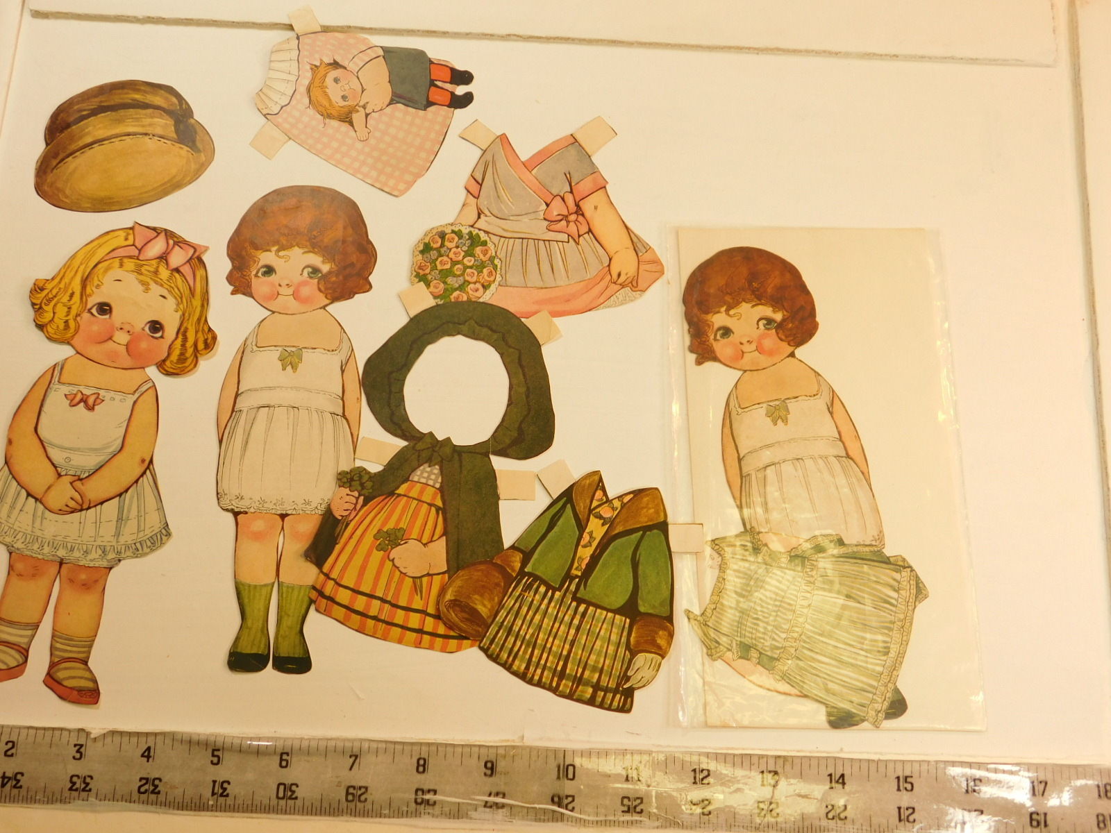 Dolly Dingle Paper Doll Lot Vintage Dolly Dingle Paper Dolls