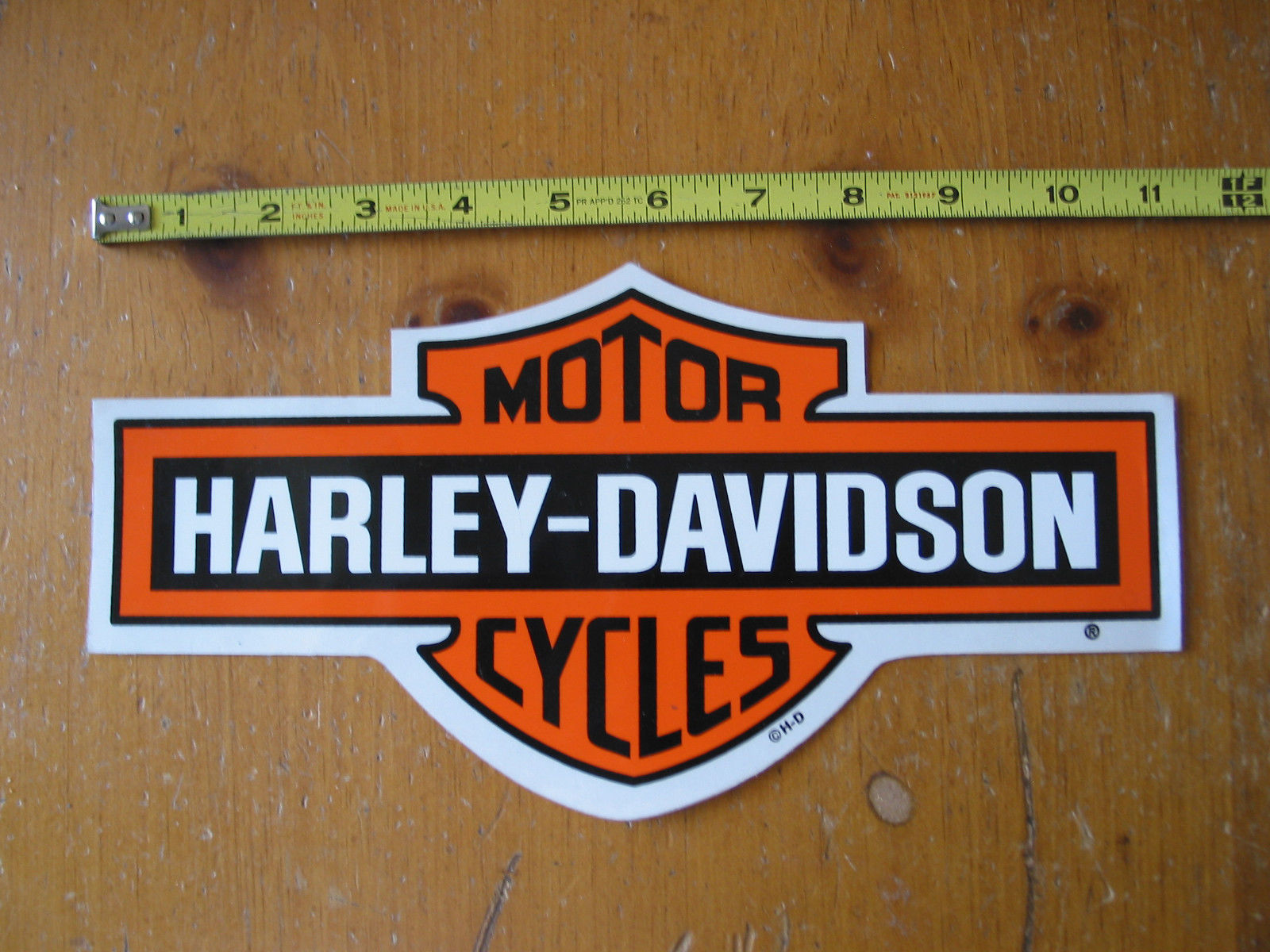 Vintage Harley Davidson Decal Sticker Antique Price Guide Details Page