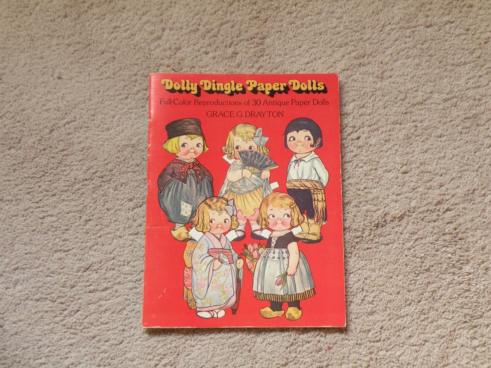 Uncut Dolly Dingle Paper Dolls Book By Dover Antique Price