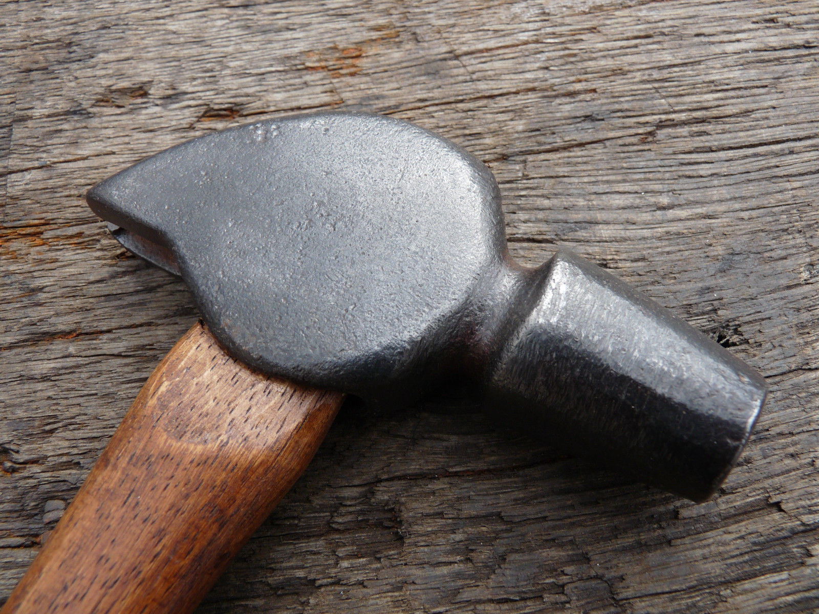 Odd Scotch Pattern Blacksmith Anvil Forge Round Poll Farrier Hammer