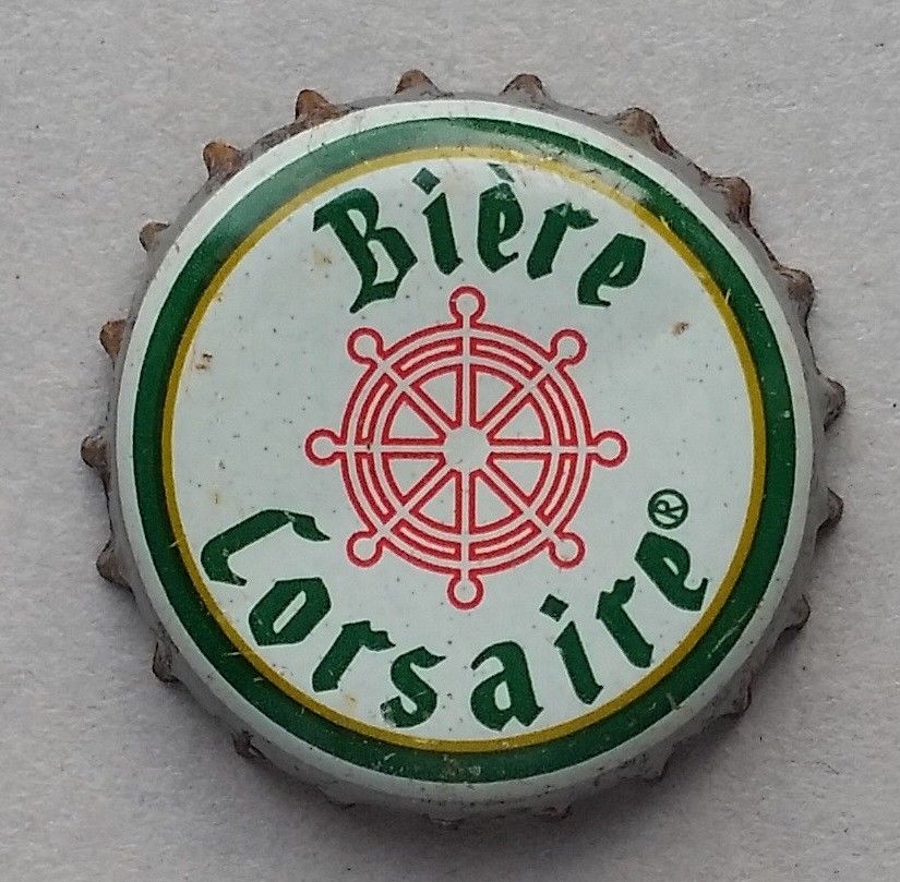 GUADALOUPE CARIBBEAN CORSAIRE Beer Bottle Crown Cap Bier Kronkorken