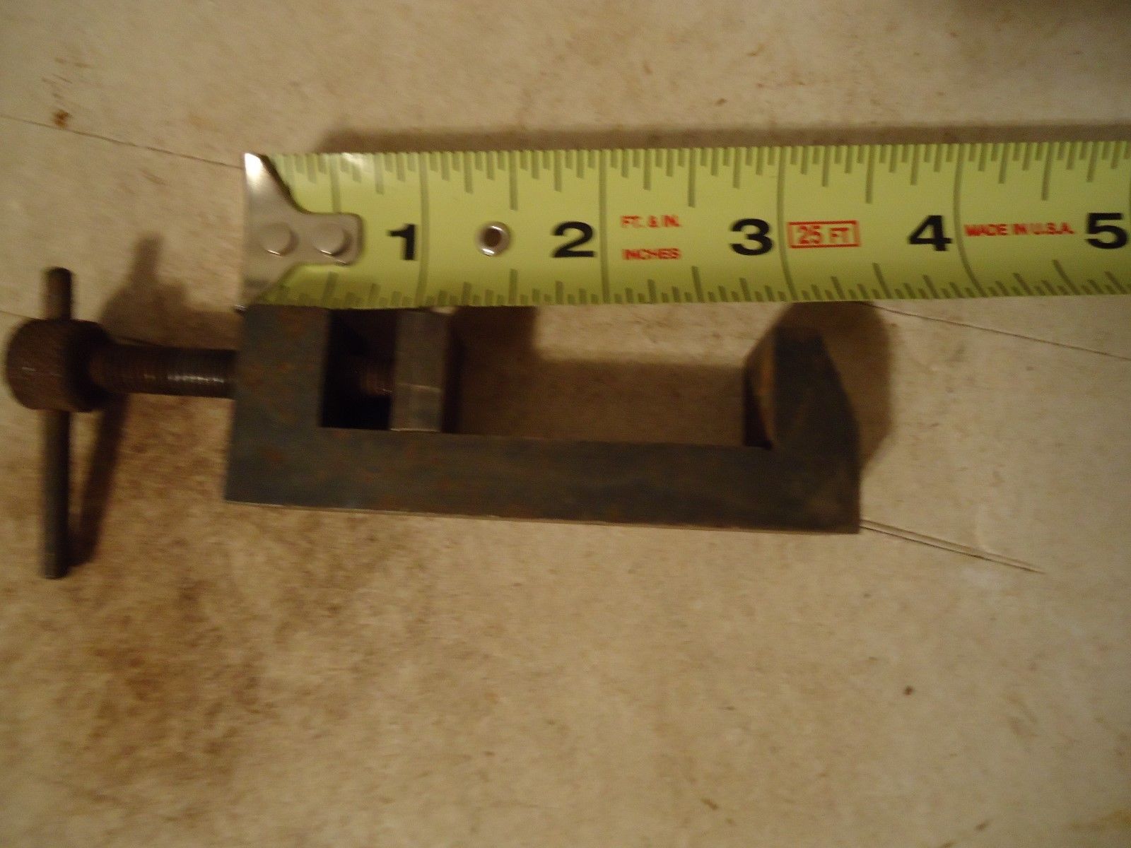 VINTAGE L S STARRETT NO 160 MINI VISE Antique Price Guide Details Page