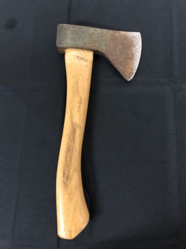 Vintage Genuine Norlund Single Bit Tomahawk Hudson Bay Axe Hatchet 12