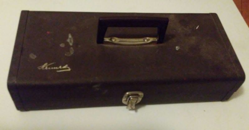 Vintage Kennedy Machinist Tool Box Small Size Model L Antique